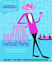 Cover of: The Pink Panther Cocktail Party: Pink-a-licious Drinks to Seduce and Entertain