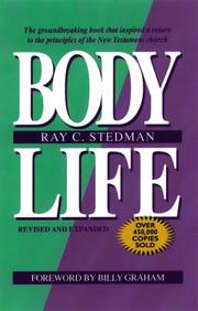 Cover of: Body life by Ray C. Stedman