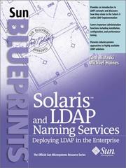 Cover of: Solaris and LDAP Naming Services: Deploying LDAP in the Enterprise