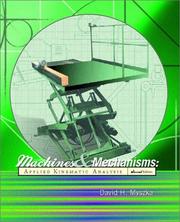 Cover of: Machines and Mechanisms: Applied Kinematic Analysis (2nd Edition)