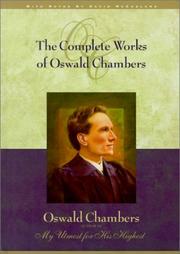 Cover of: The Complete Works of Oswald Chambers by Oswald Chambers