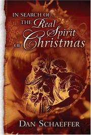 Cover of: IN SEARCH- THE REAL SPIRIT OF CHRISTMAS