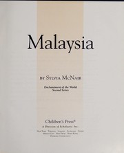 Cover of: Malaysia by Sylvia McNair