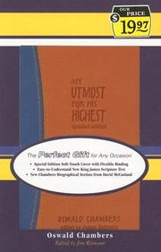 Cover of: My Utmost for his Highest by 