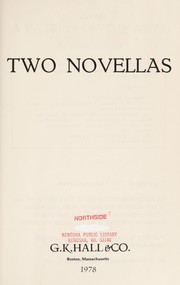 Cover of: Two novellas. | 