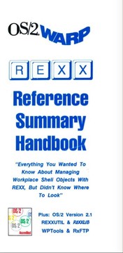 Cover of: Rexx Reference Summary Handbook by Richard K. Goran