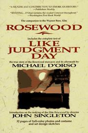 Cover of: Like judgment day by Michael D'Orso, Michael D'Orso