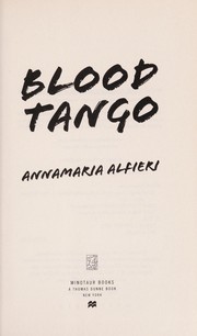 Cover of: Blood tango by Annamaria Alfieri