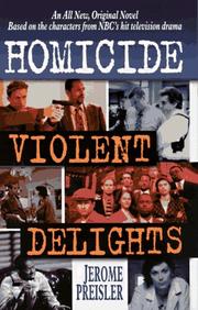 Cover of: Homicide #2: violent delights (Homicide , No 2)