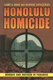 Cover of: Honolulu Homicide: Murder and Mayhem in Paradise