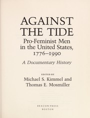 Cover of: Against the Tide | Michael S. Kimmel