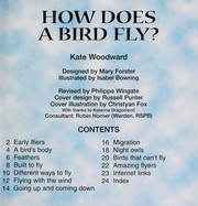 Book cover: How does a bird fly? | Kate Woodward