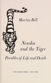 Cover of: Nenshu and the tiger | Bell, Martin