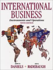 Cover of: International Business by John D. Daniels, Lee H. Radebaugh