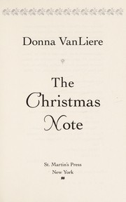 Cover of: The Christmas note by Donna VanLiere