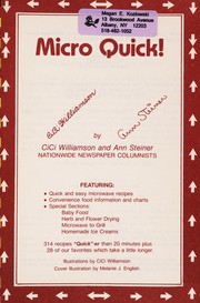 Cover of: Micro Quick | CiCi Williamson