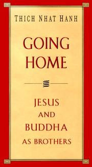 Cover of: Going home: Jesus and Buddha as brothers
