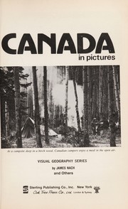 Cover of: Canada in pictures