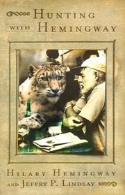 Cover of: Hunting with Hemingway by Hilary Hemingway
