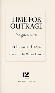 Cover of: Time for outrage!