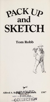 Cover of: Pack up and sketch by Tom Robb