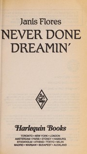 Cover of: Never done dreamin'.