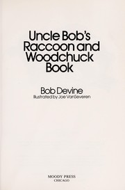 Cover of: Uncle Bob