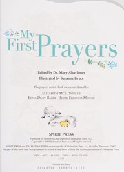 Cover of: My first prayers | Mary Alice Jones