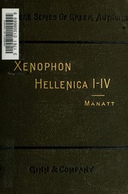 Cover of: H0llenica; books I-IV by Xenophon