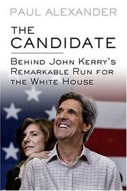 Cover of: The candidate by Paul Alexander