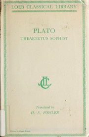 Theaetetus by Πλάτων