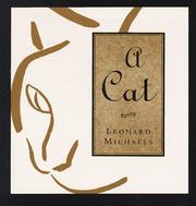 Cover of: A Cat by Leonard Michaels