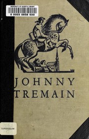 Cover of: Johnny Tremain: a novel for old & young