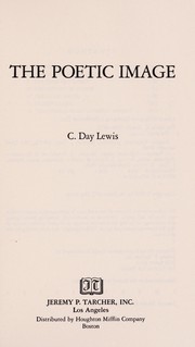 The poetic image by C. Day Lewis