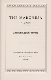 Cover of: The marchesa | Simonetta Agnello Hornby