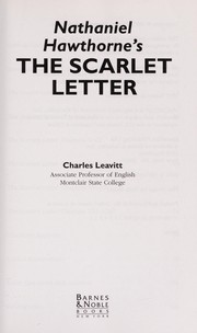 Cover of: Nathaniel Hawthorne's The Scarlet Letter