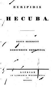 Cover of: Euripidis Hecuba by Euripides