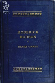 Cover of: Roderick Hudson | Henry James Jr.