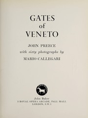 Gates of Veneto by John Preece