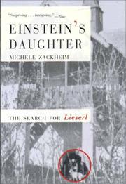 Einstein's daughter by Michele Zackheim