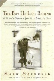 Cover of: The Boy He Left Behind by Mark Matousek