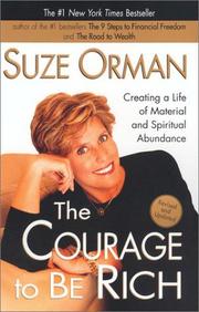 Cover of: The courage to be rich | Suze Orman