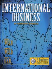 Cover of: International Business by John J. Wild, Kenneth L. Wild, Jerry C. Y. Han, Kenneth L Wild