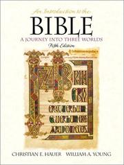 Cover of: An Introduction to the Bible: A Journey Into Three Worlds (5th Edition)