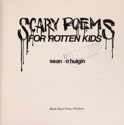 Scary Poems for Rotten Kids by Sean O'Huigin
