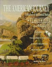 Cover of: The American journey: a history of the United States