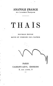 Cover of: Thaïs. by Anatole France