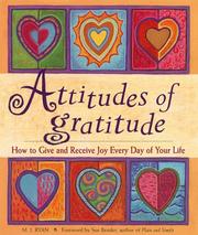 Cover of: Attitudes of Gratitude