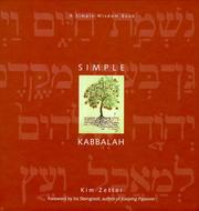 Cover of: Simple Kabbalah (Simple Wisdom Book)