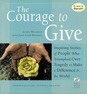 Cover of: The Courage to Give by Jackie Waldman, Janis Leibs Dworkis